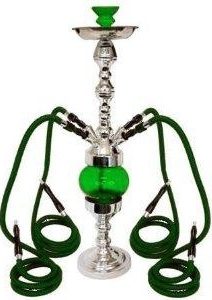 4 hose rotating hookah