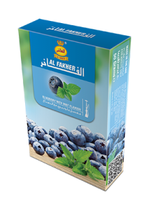 Al Fakher blueberry mint: 50 grams of shisha will serve 3 to 5 heads