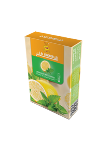 Al Fakher Lemon with Mint: 50 grams of hookah tobacco will serve 3 to 5 hookah heads